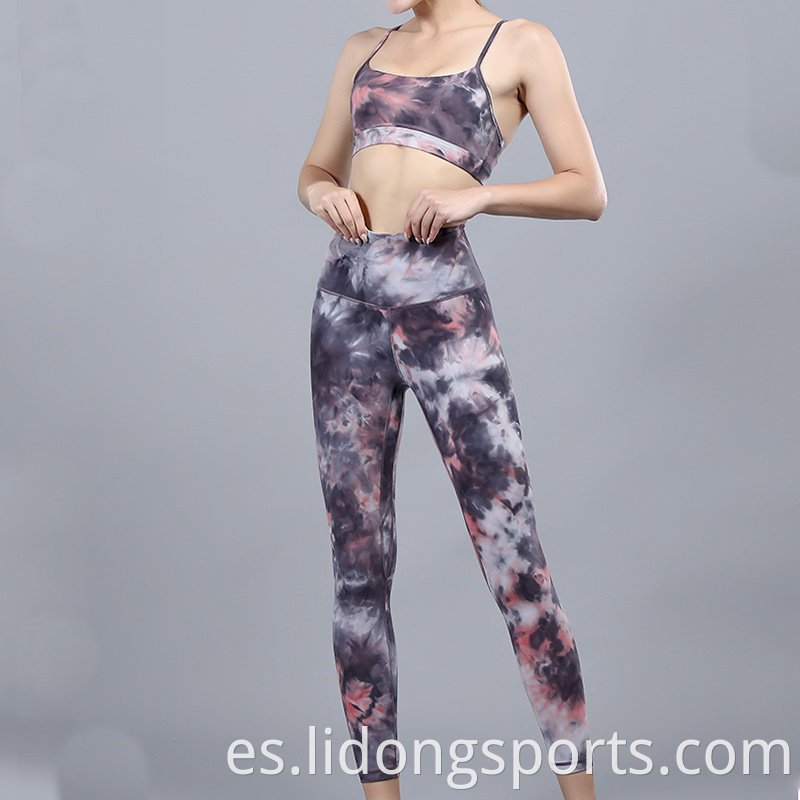 Venta en caliente telas cómodas de alta calidad Traje de yoga Traje de fitness Sets Clothing Yoga Mujeres Mujeres Ropa de yoga